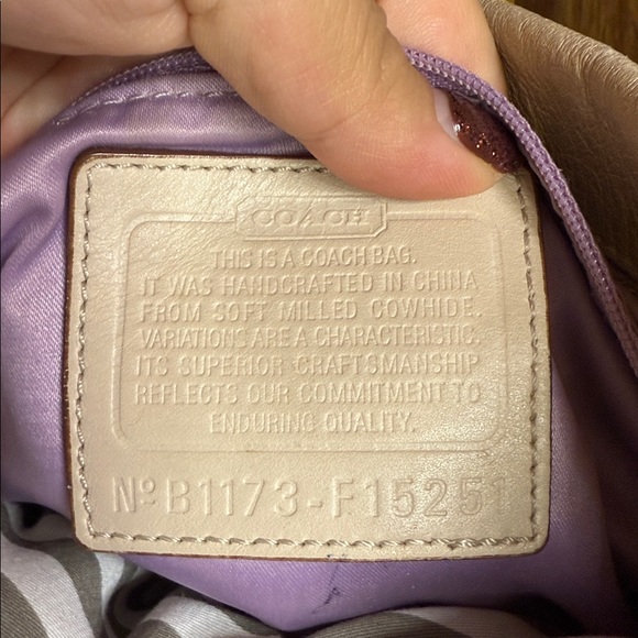 Coach Cream Brooke Hobo Soft Milled Leather Shoulder Bag - Picture 2 of 11